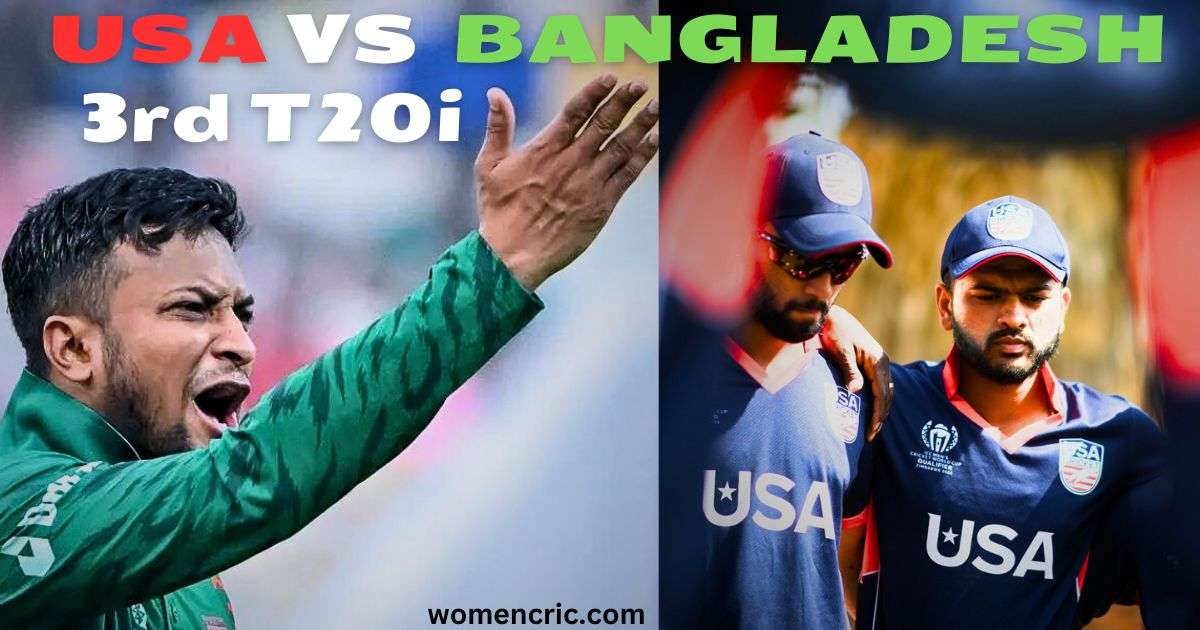 USA vs Bangladesh 3rd T20