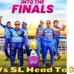 India Women Vs Sri Lanka Women Head To Head T20