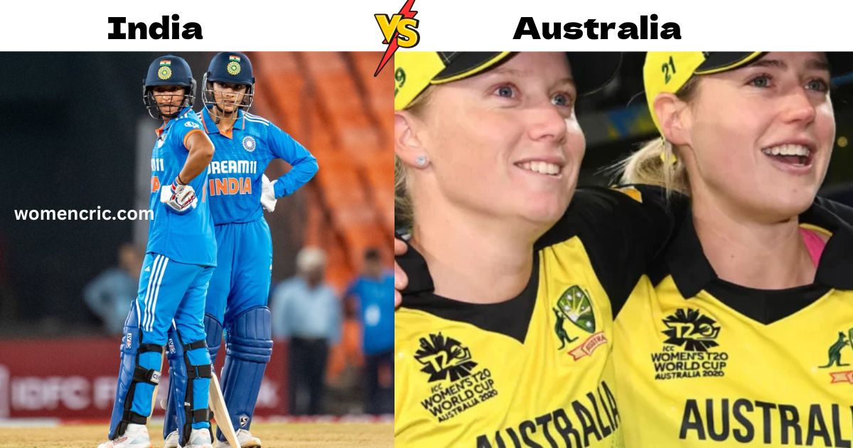 India vs Australia Women Cricket : Team, Squad, Schedule